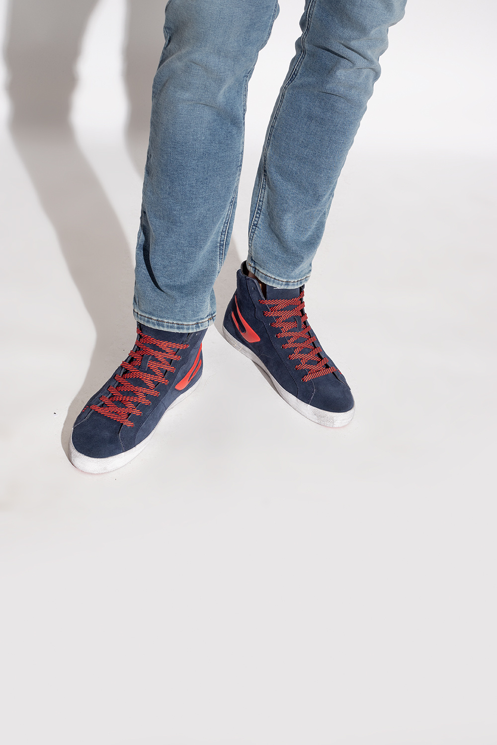 Navy blue 'S-LEROJI LOW' sneakers Diesel - Vitkac Canada